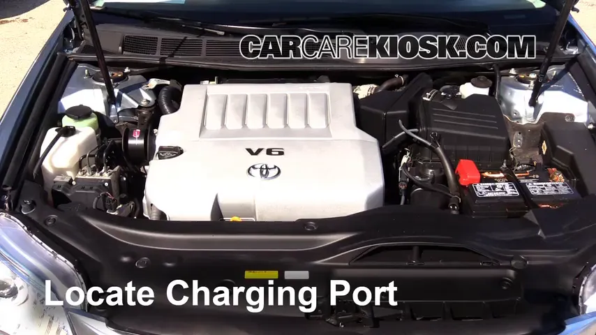 2011 Toyota Avalon 3.5L V6 Air Conditioner Recharge Freon